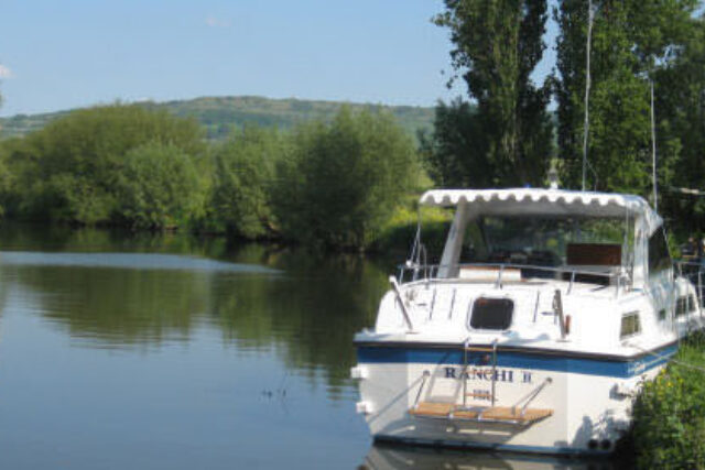 Image of a boat on a river